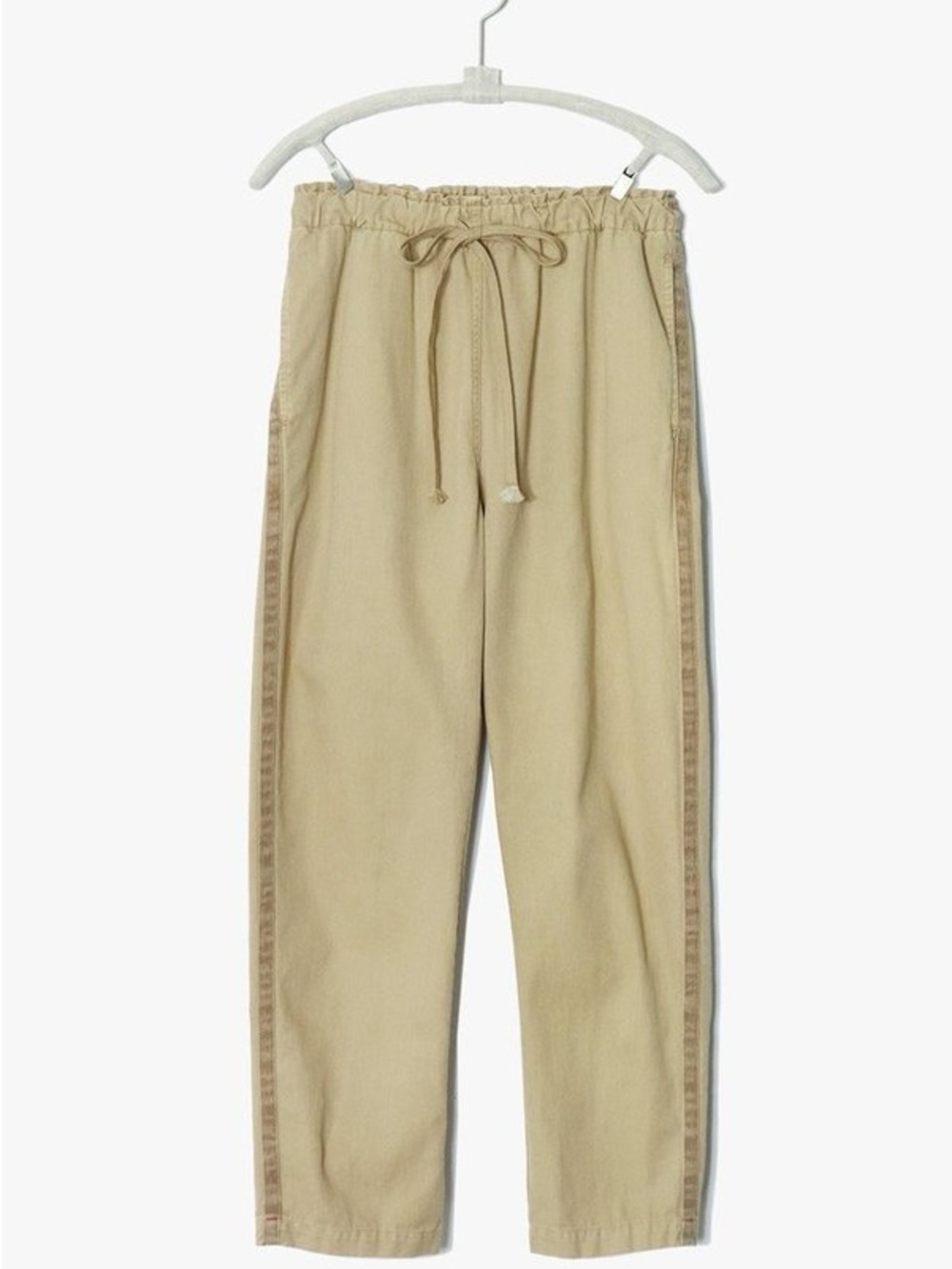 XiRENA Beige Cropped Drawstring Pants